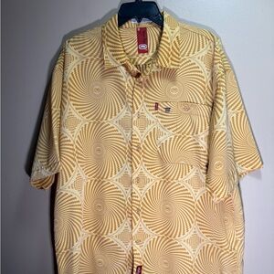 Marc Ecko Cut & Sew Shirt XL Y2K All Over Print Streetwear Korea Rare